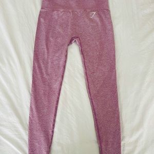 Gym shark pink leggings Size Small